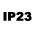 Protection index IP23