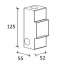 Recessed box